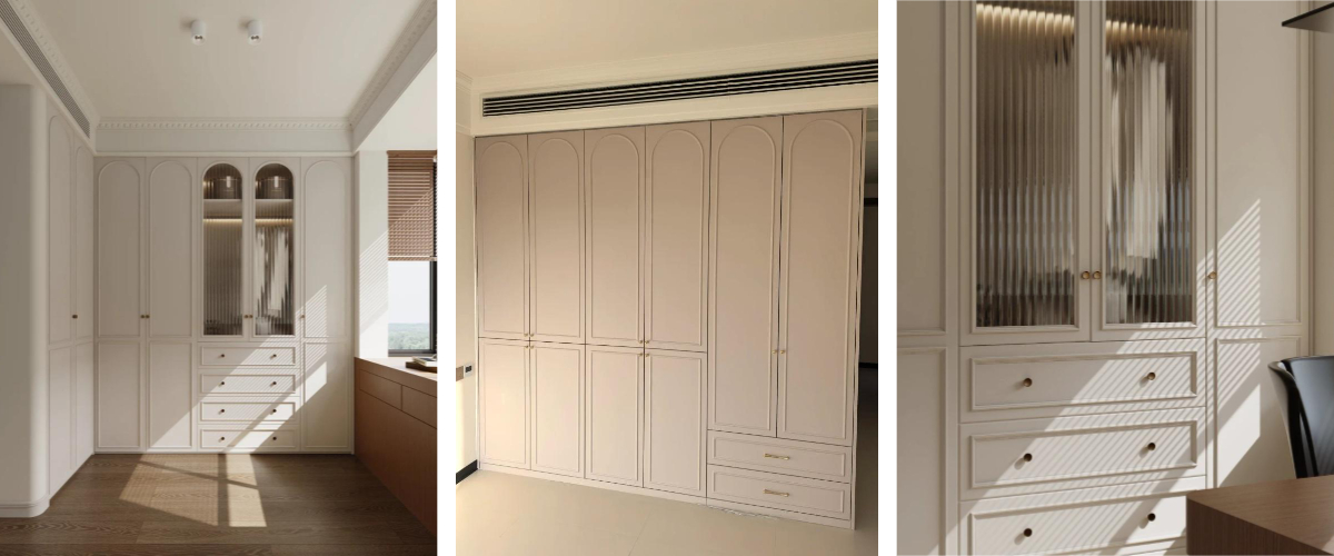 Armadio moderno beige Armadio moderno beige