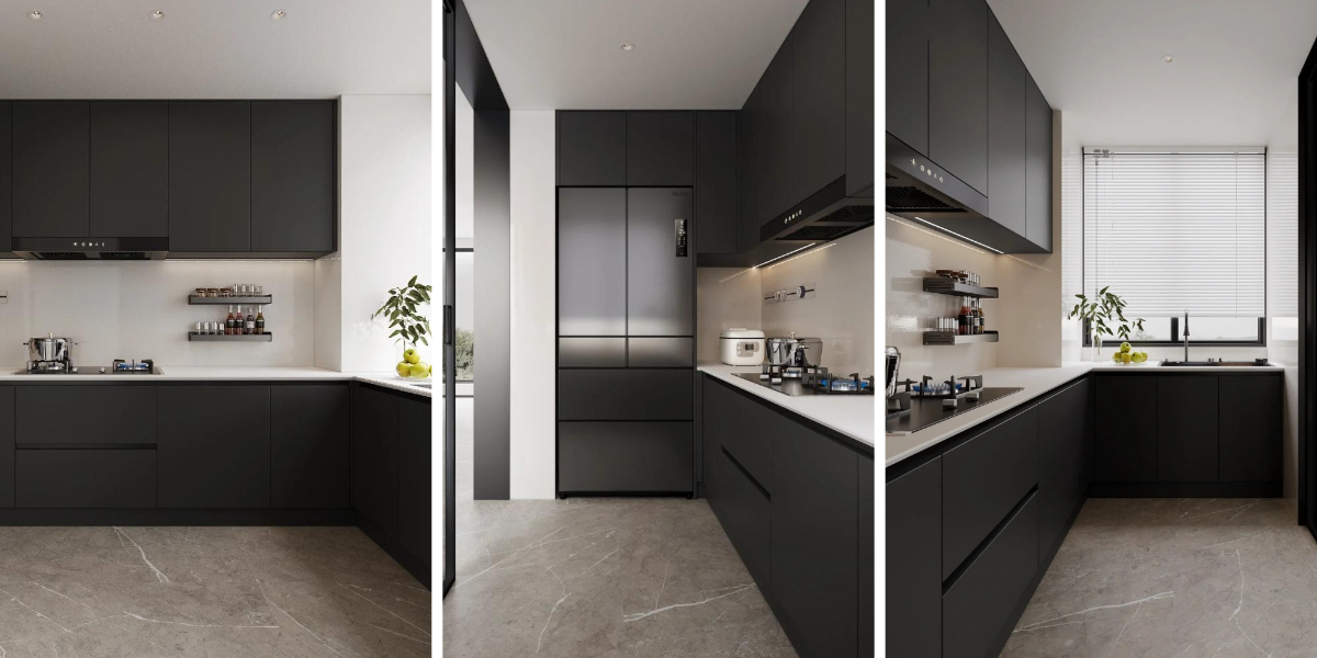 Matt Black Kitchen Doors Matt Black Kitchen Doors