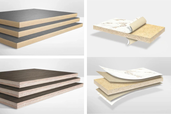 Armadio in legno scuro