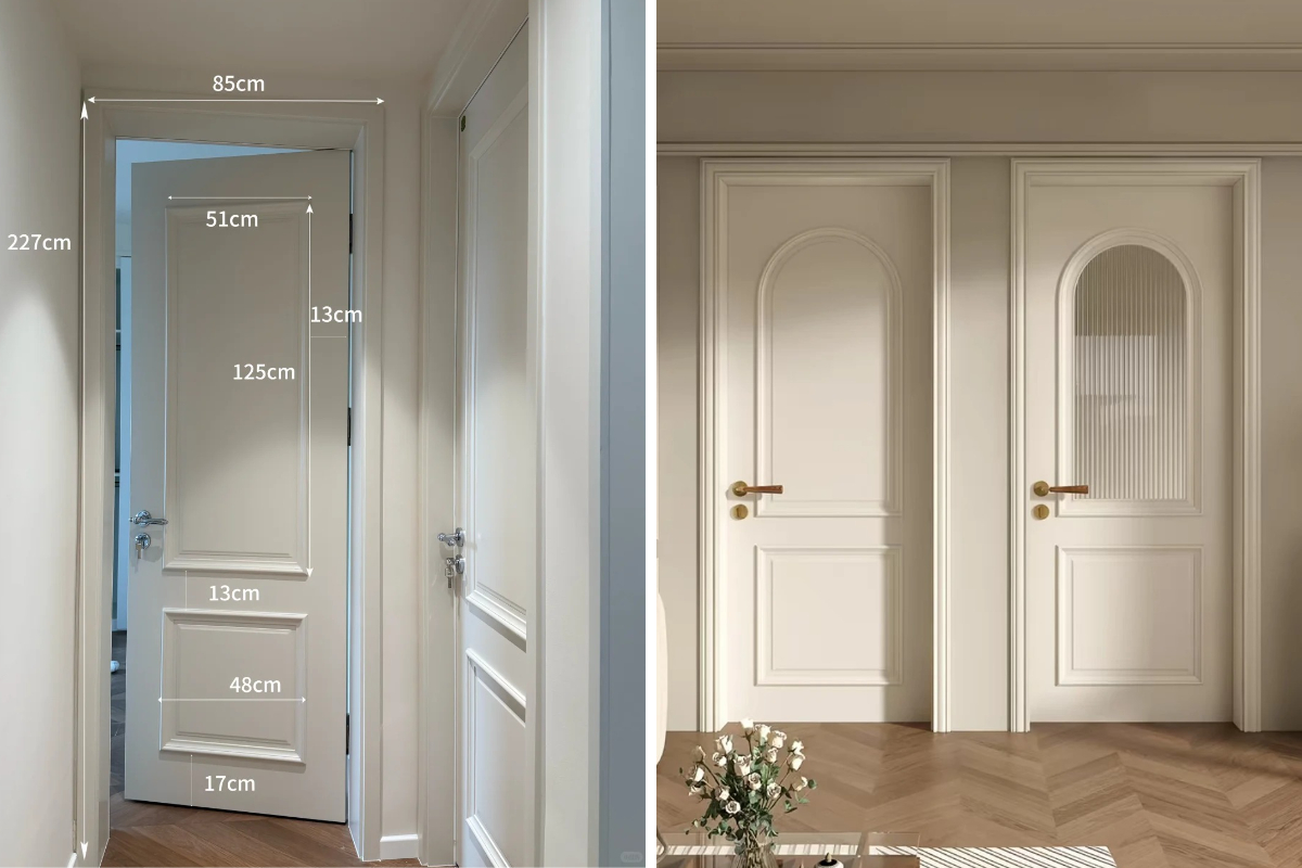 Portes intérieures modernes