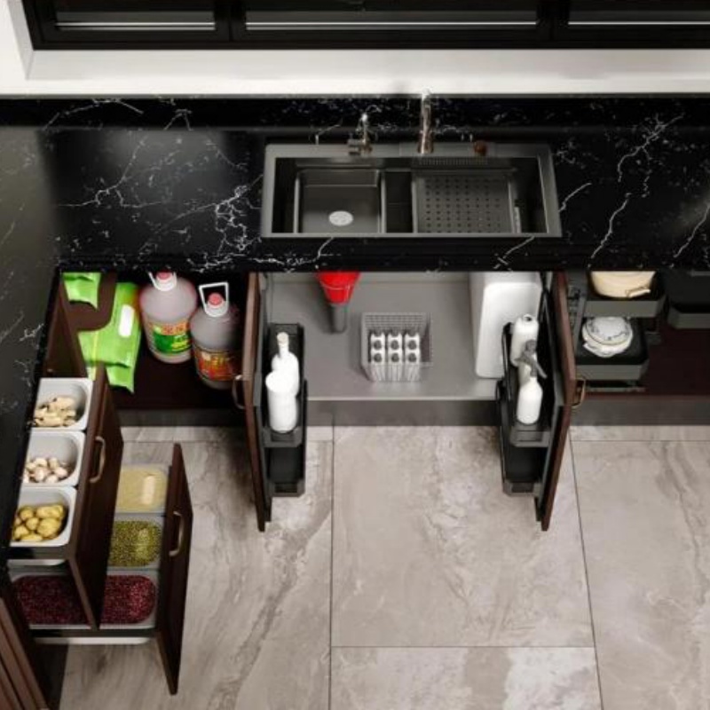 प्राकृतिक लकड़ी की अलमारियाँ