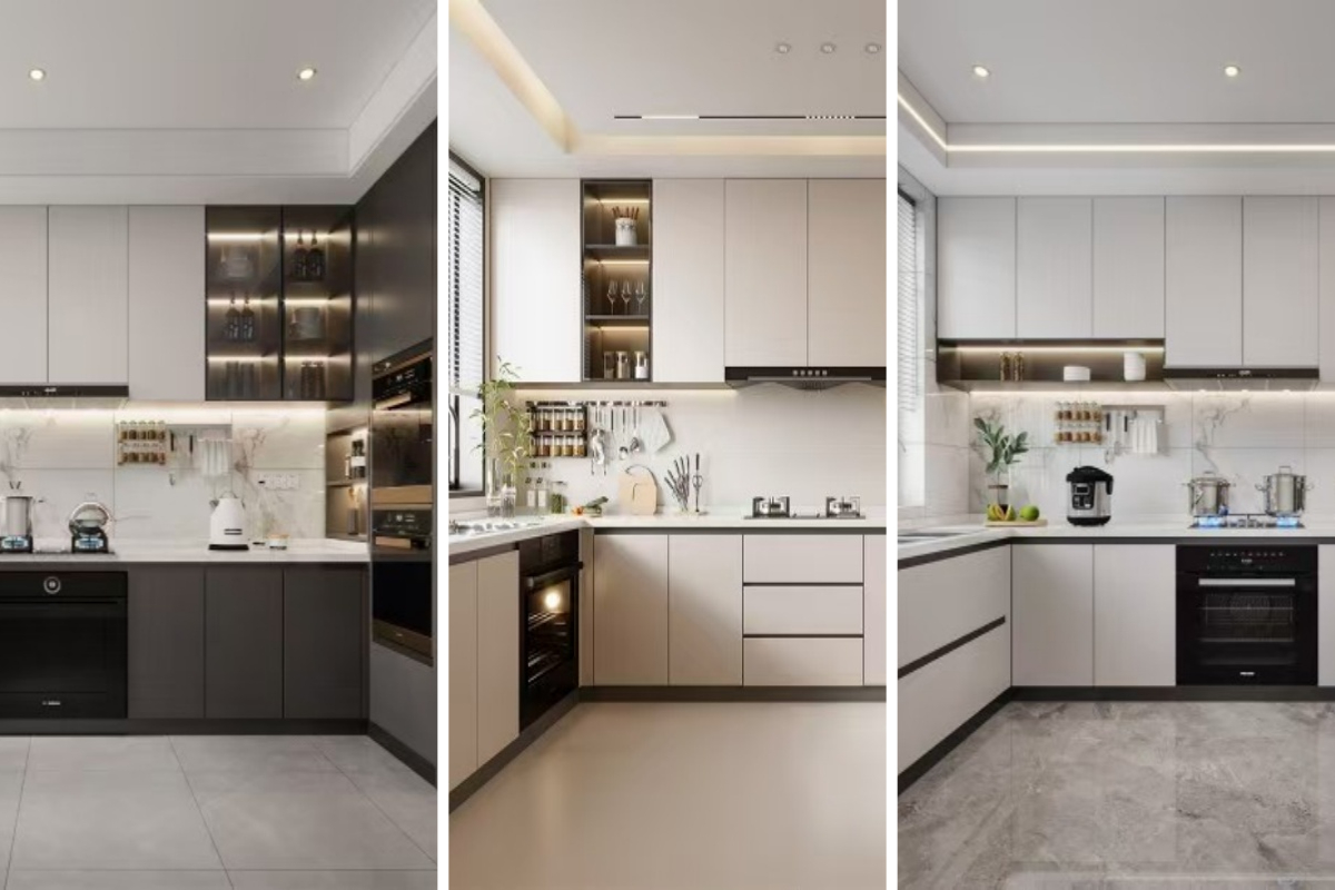 Beige And Black Kitchen Cabinets Beige And Black Kitchen Cabinets