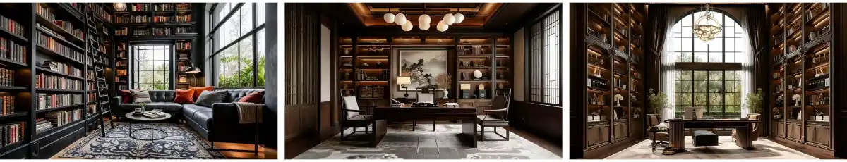 Progettazione della sala studio