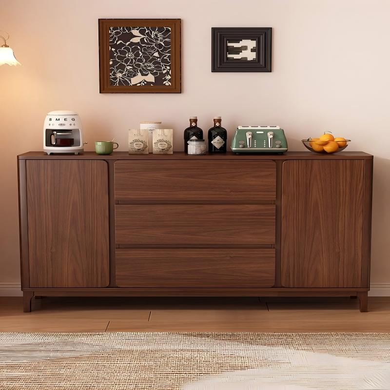 Cassettiera retrò in noce