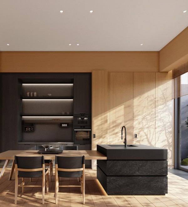 Rangement garde-manger en bois