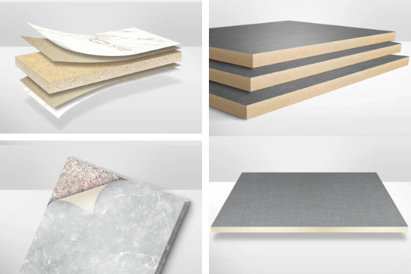 Weiße Hochglanzküche