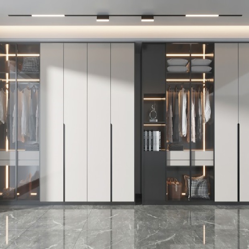 Современный Белый Гардероб