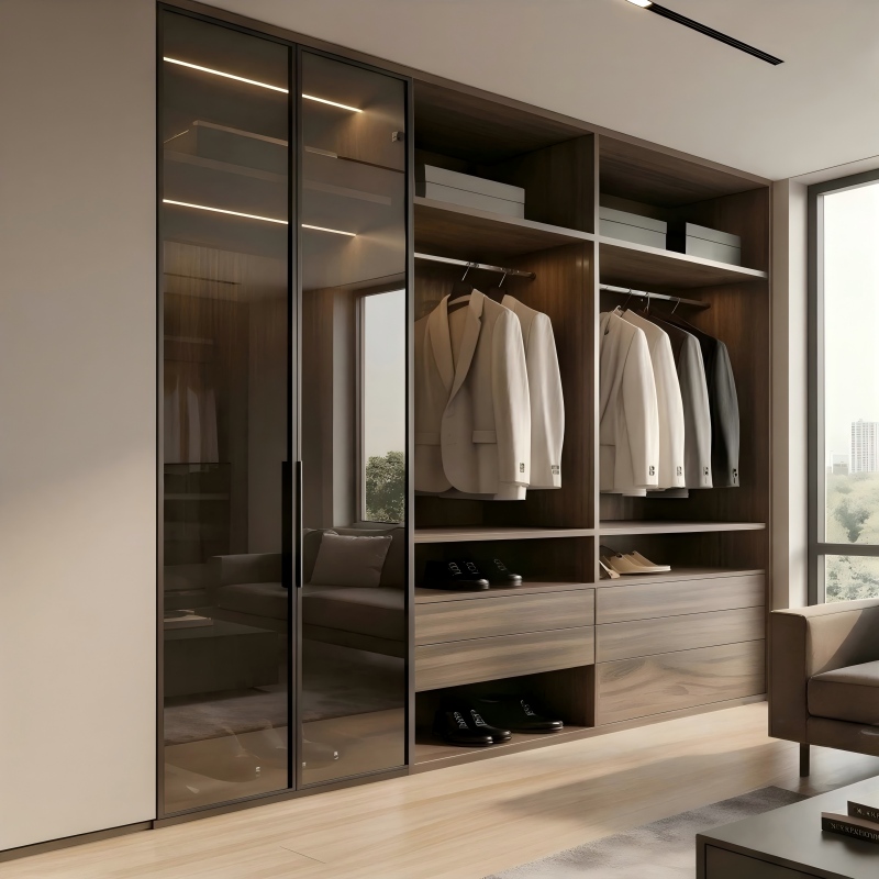 Dressing de luxe ouvert