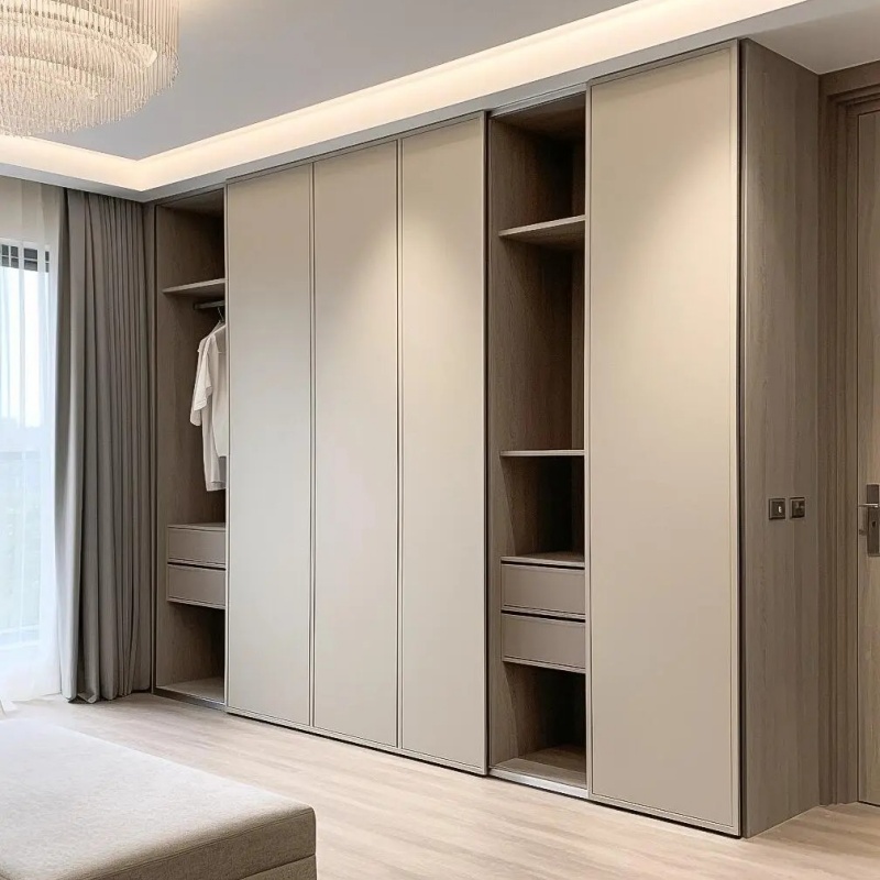 खुली लटकती अलमारी