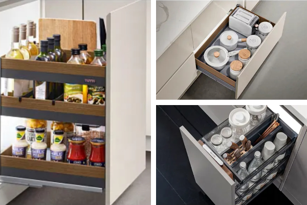 ऑरेंज किचन आइलैंड