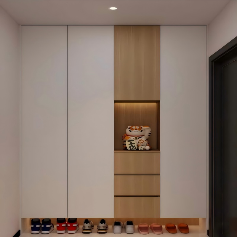 Entryway Cabinet With Doors