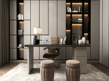 Diseño de sala de estudio