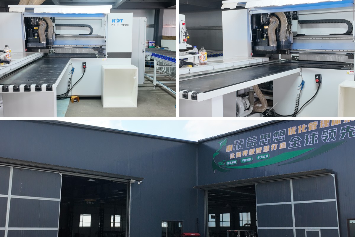 Machine de perçage CNC avancée à six faces pour la fabrication de meubles de précision