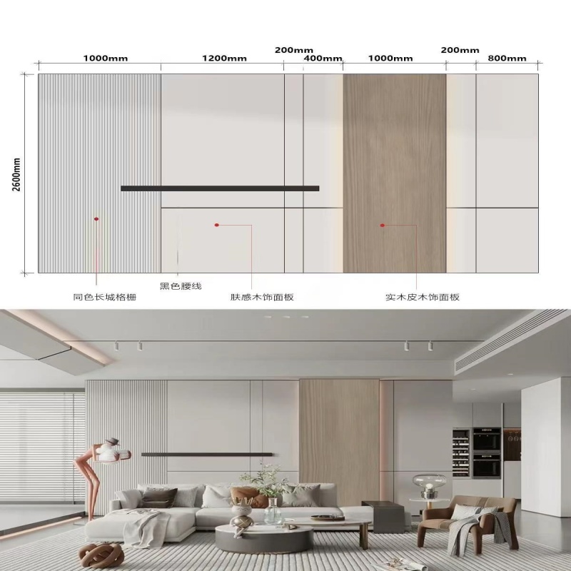 Стеновые панели изголовья кровати