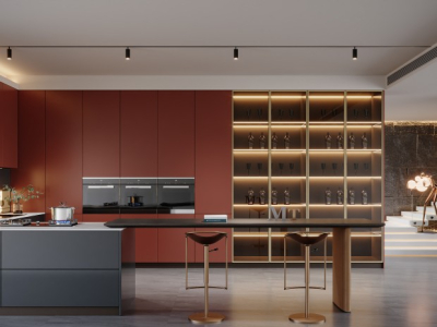 Armadi da cucina cinesi moderni su misura