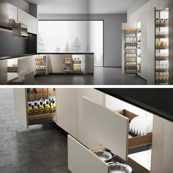 Black RTA Kitchen Cabinets