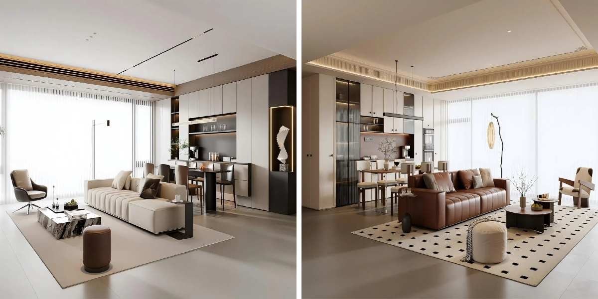 Armários modernos para sala de estar