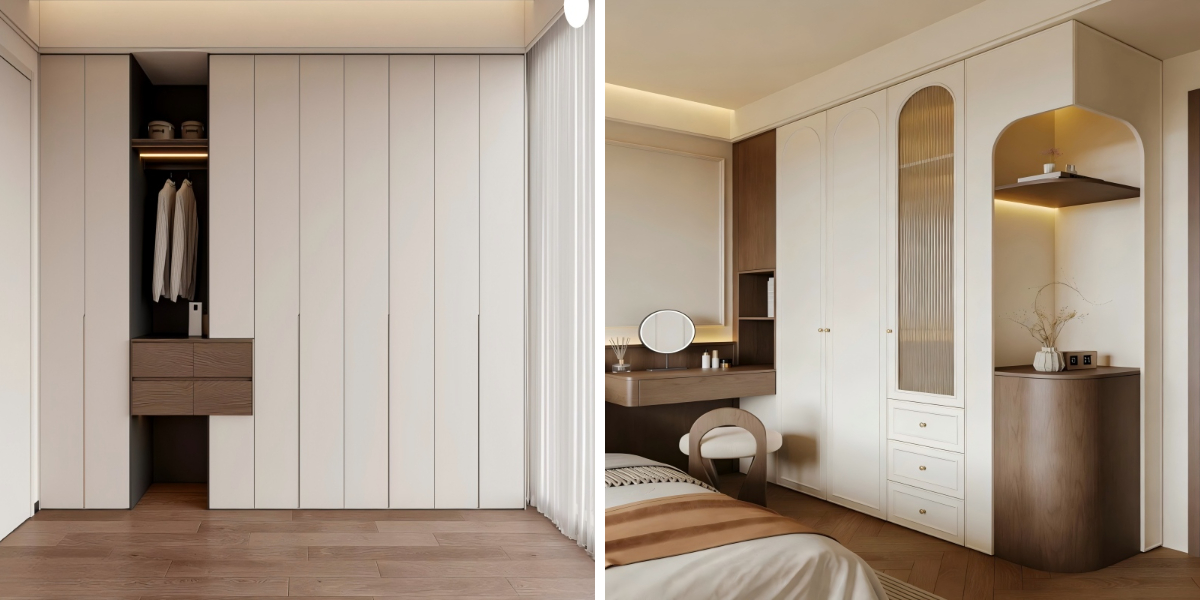 Solução personalizada de armários para toda a casa