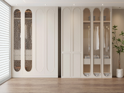 Kleiderschrank aus Holz