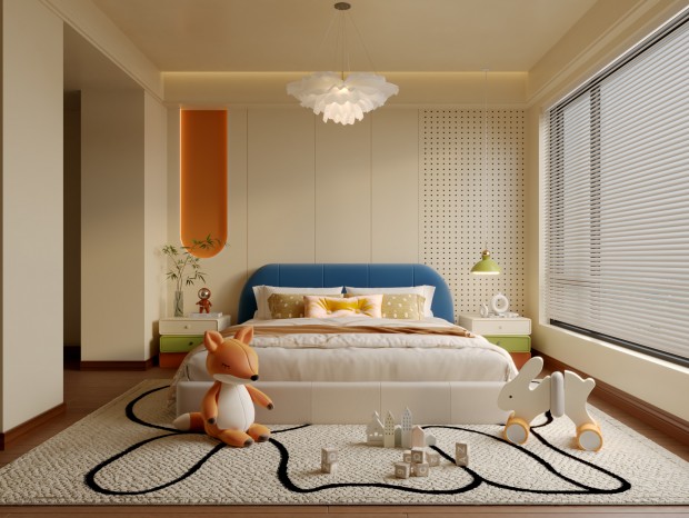 Fabricante de guarda-roupas infantis monocromáticos modernos