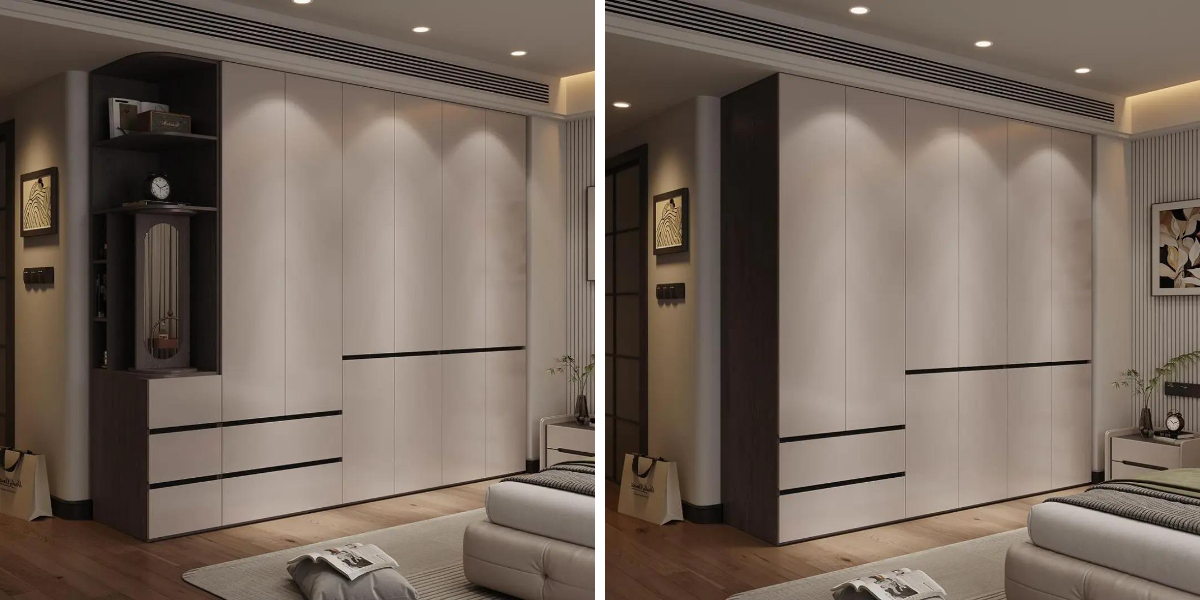 Grey Single Wardrobe Grey Single Wardrobe