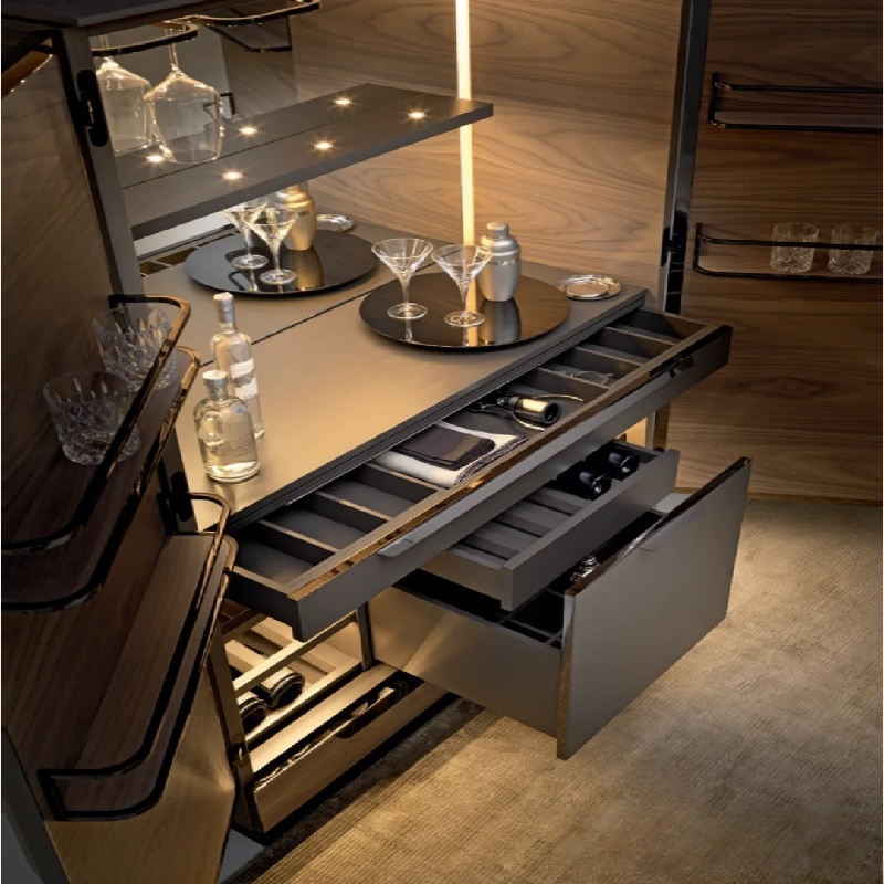 Exibir armários de vinho