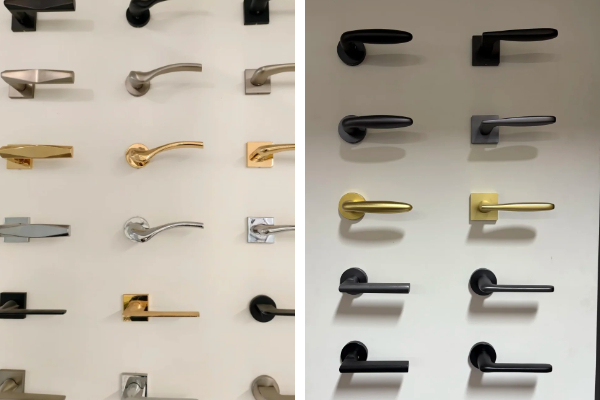 Opções de Puxadores Personalizáveis para Portas Interiores