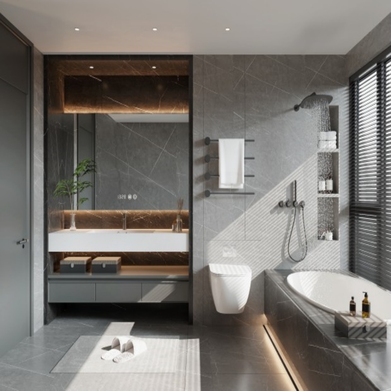 Mueble de baño blanco