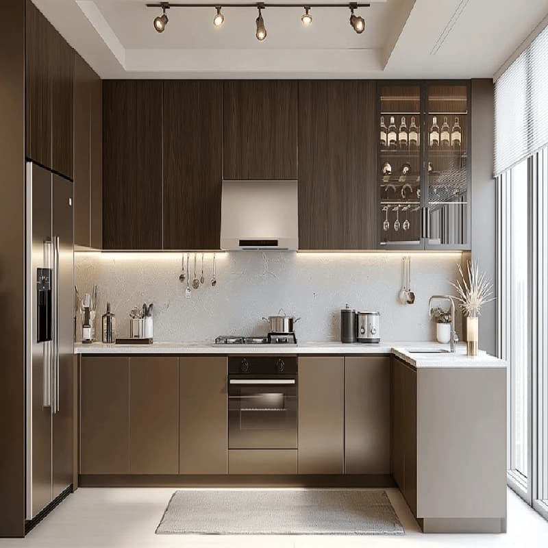 थोक लकड़ी के रसोई कैबिनेट