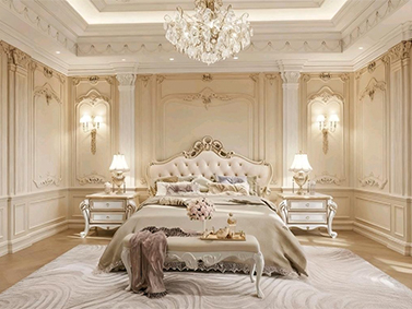 White European Style Bedroom