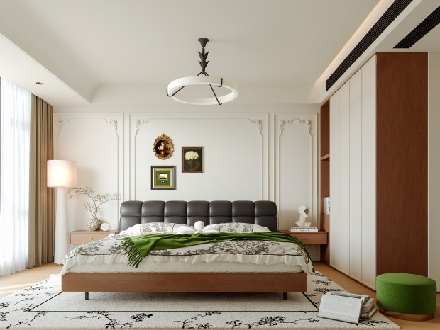 Armadio vintage bianco