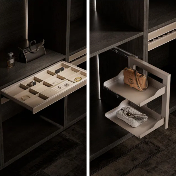 Armários de entrada