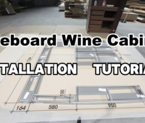 Armário de vinho aparador