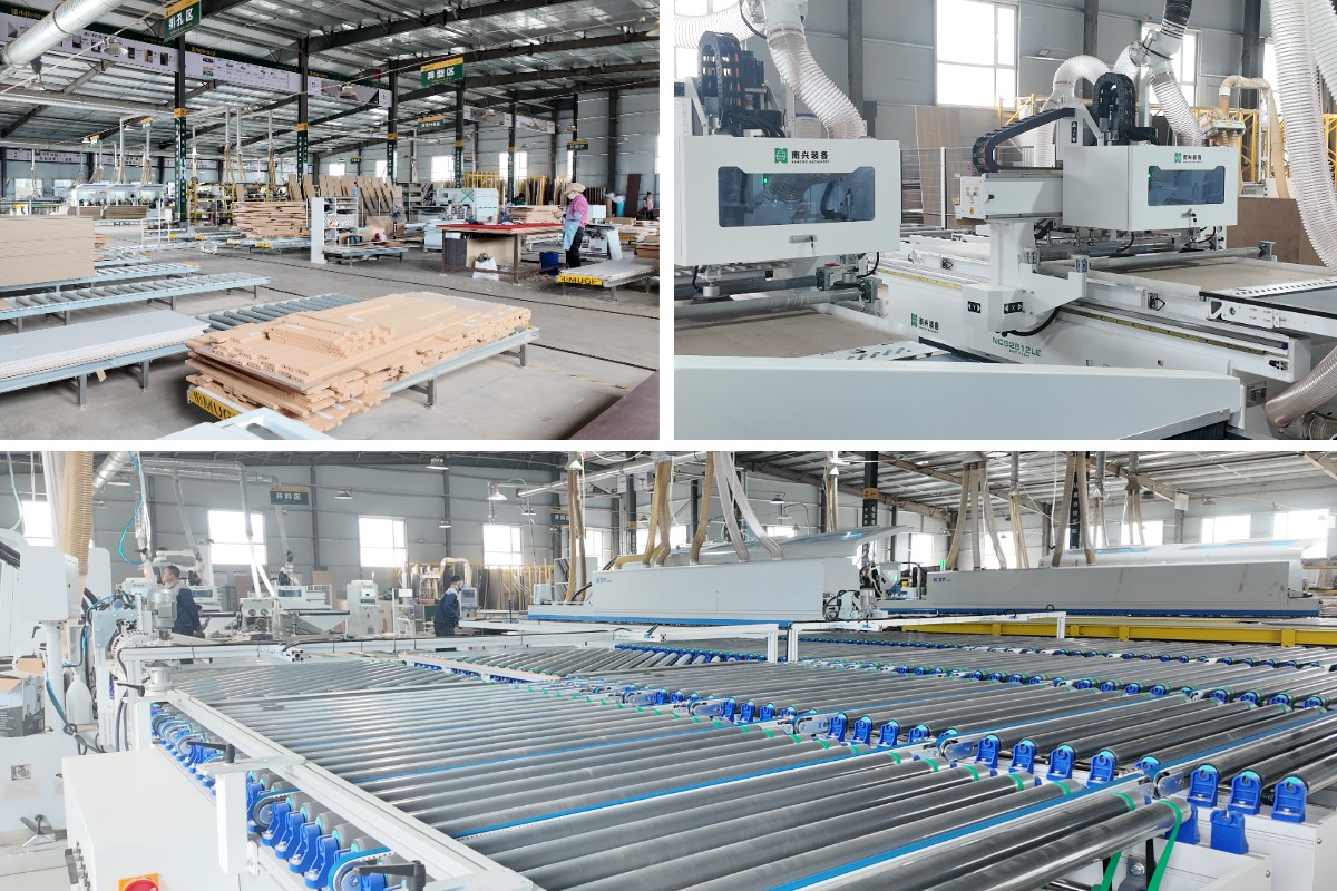 Top-tier intelligent production line for custom cabinetry and commercial casework manufacturing. Top-tier intelligent production line for custom cabinetry and commercial casework manufacturing.