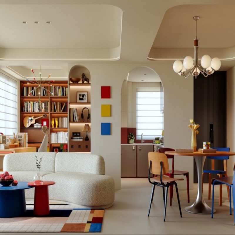 Armoire de salon moderne