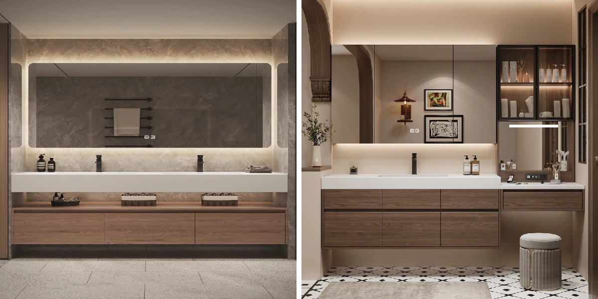 Selezione di mobili da bagno all'ingrosso Selezione di mobili da bagno all'ingrosso