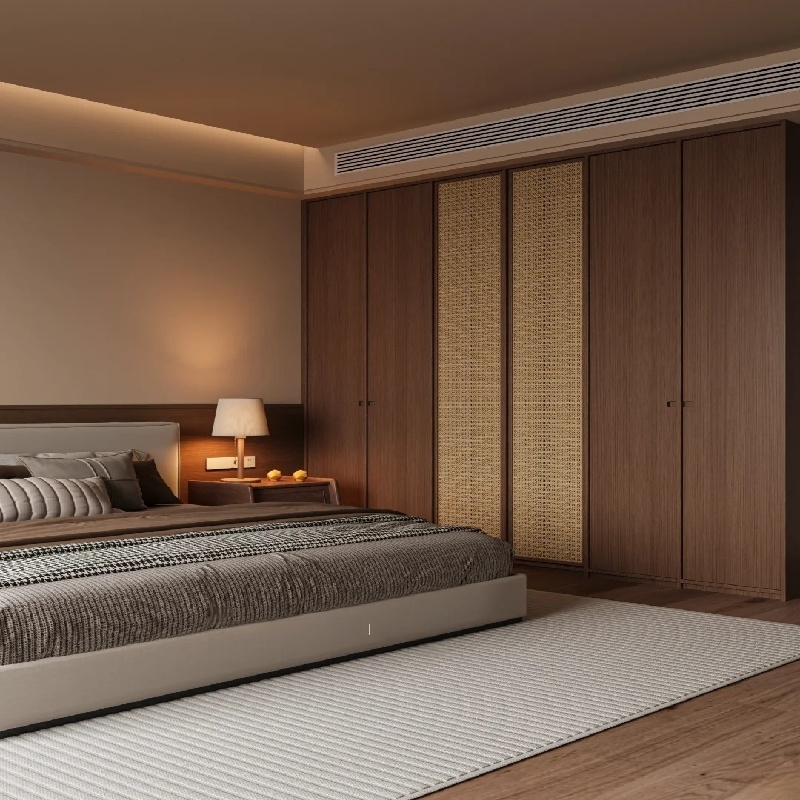 शयनकक्ष लकड़ी की अलमारी