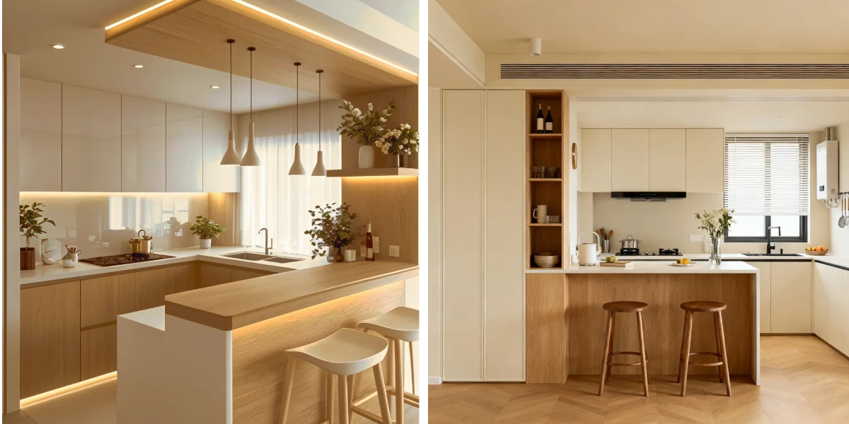 Armadi da cucina in legno personalizzati Armadi da cucina in legno personalizzati