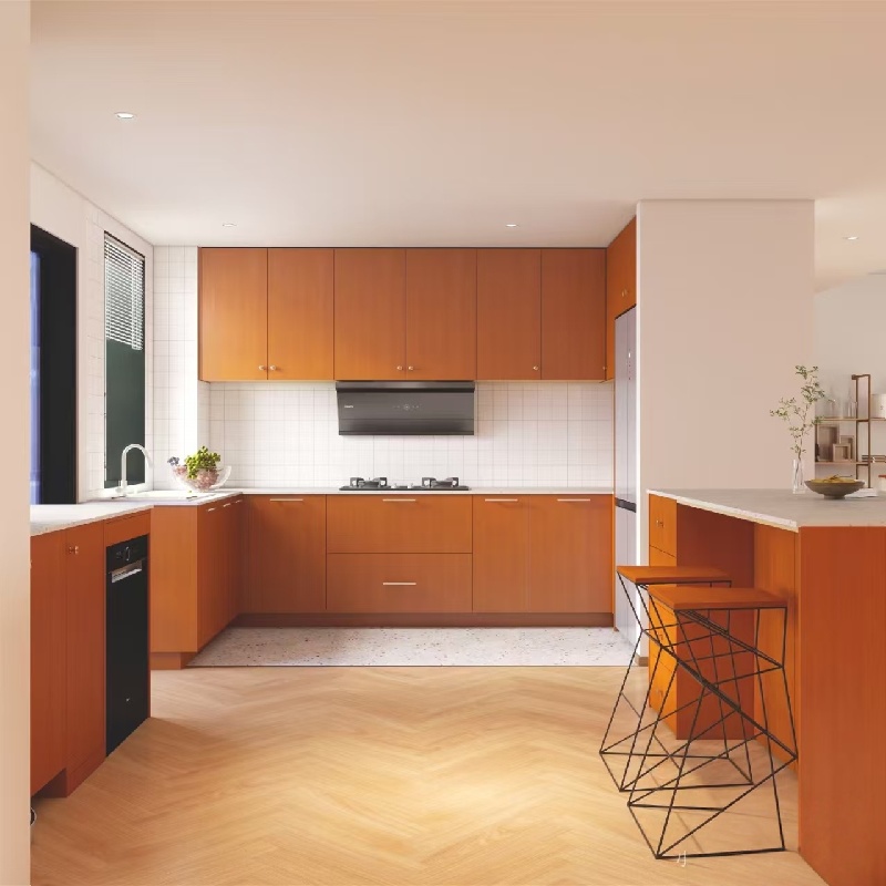 Cuisine orange brûlée