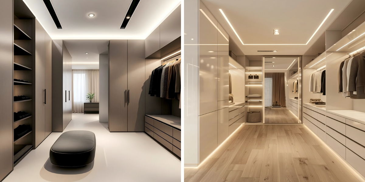 Dressing ouvert haut de gamme