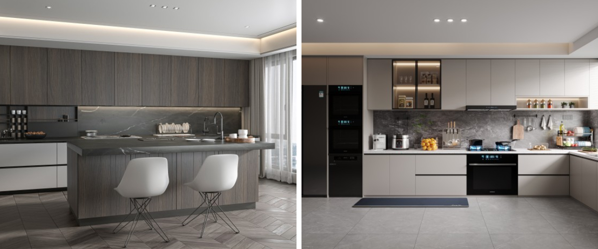 Кухонные шкафы из МДФ Кухонные шкафы из МДФ