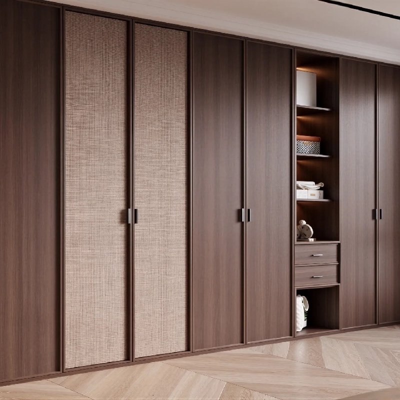 शयनकक्ष लकड़ी की अलमारी