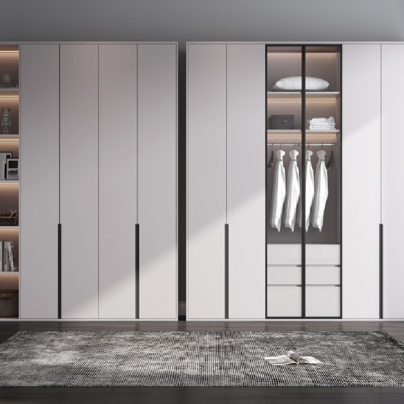 Современный Белый Гардероб