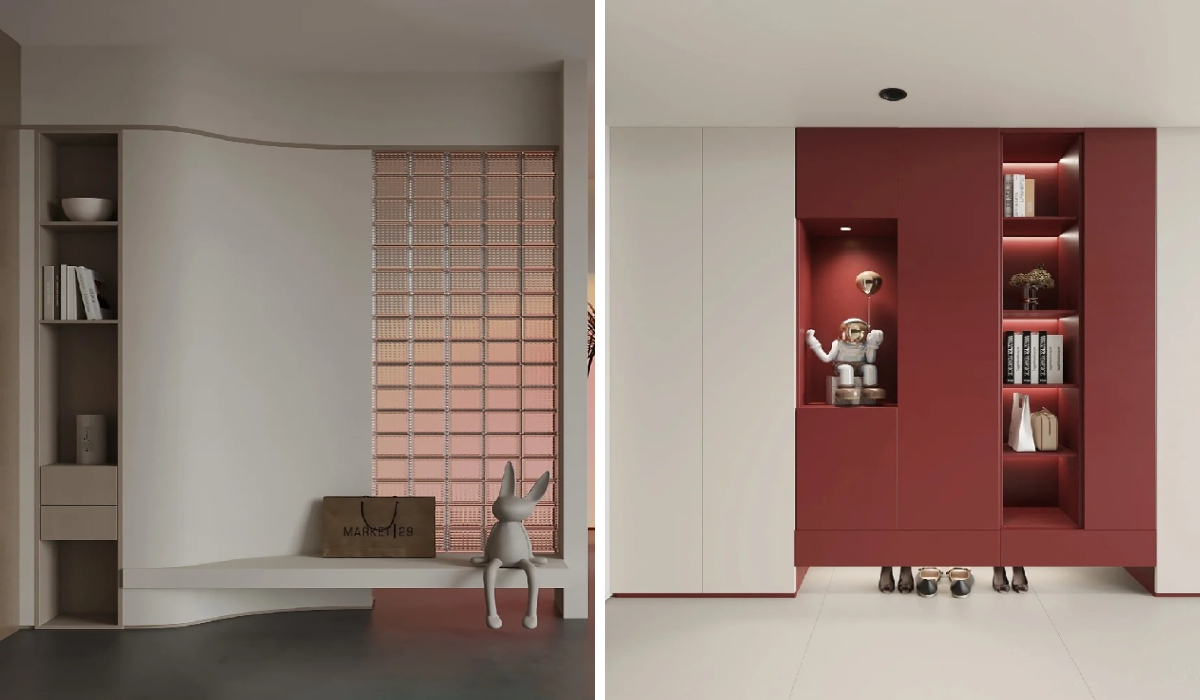 Maßgeschneiderter Eingangsschrank