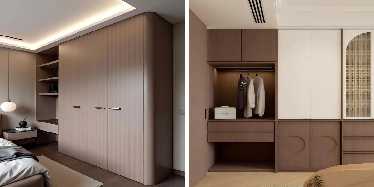 Placard en bois durable