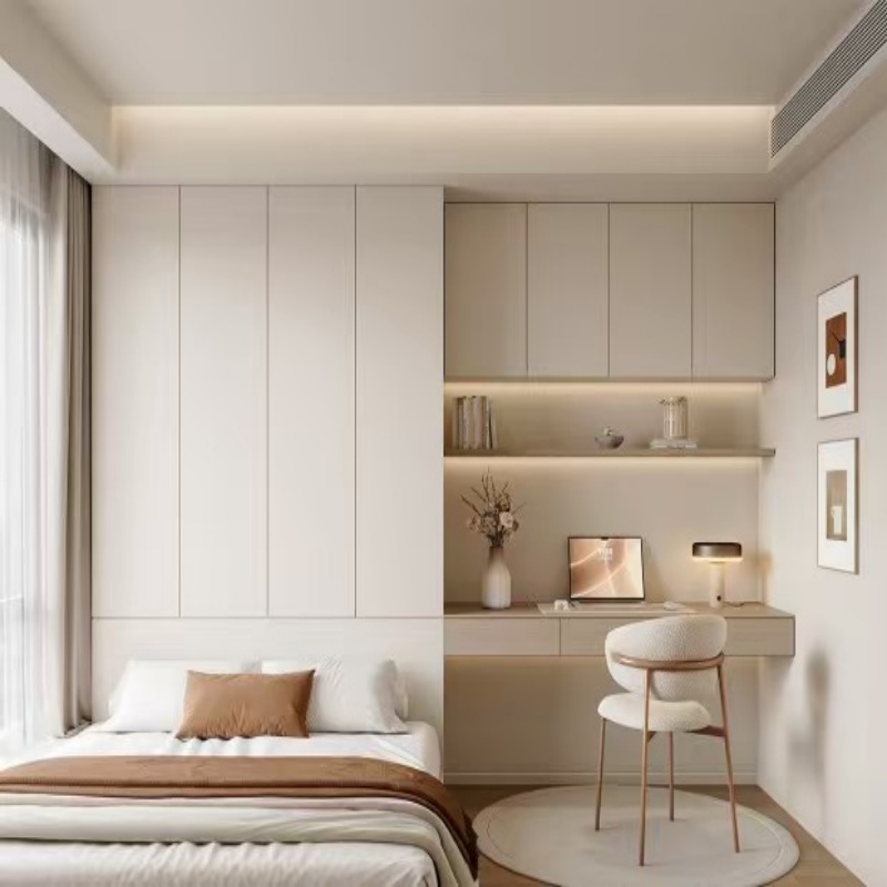 White 4 Door Wardrobe