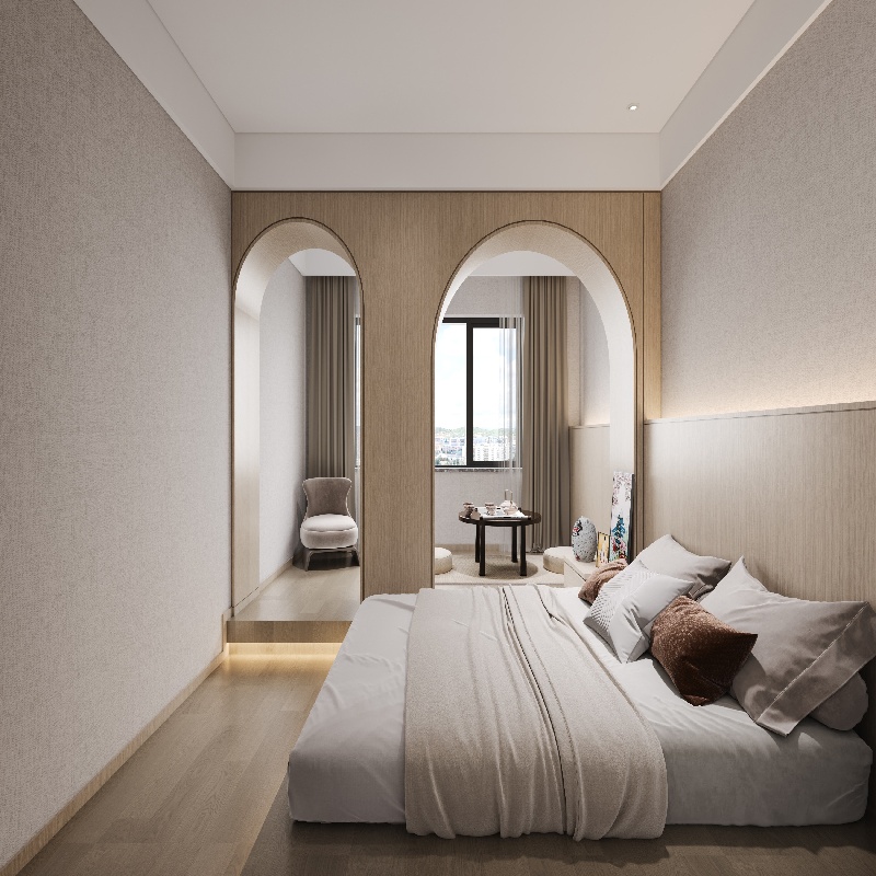 Diseño de dormitorio inteligente