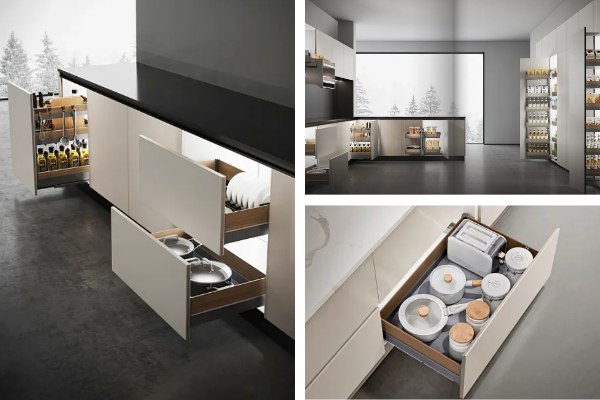 Armoire blanche moderne