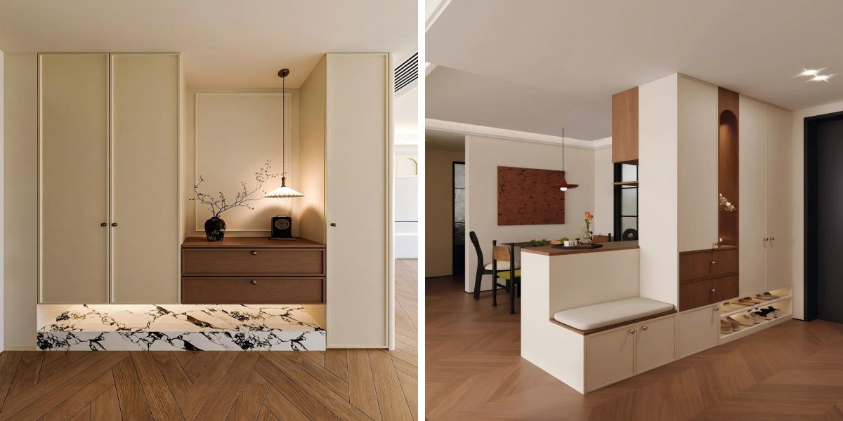 مساحة تخزين حديثة عند المدخل