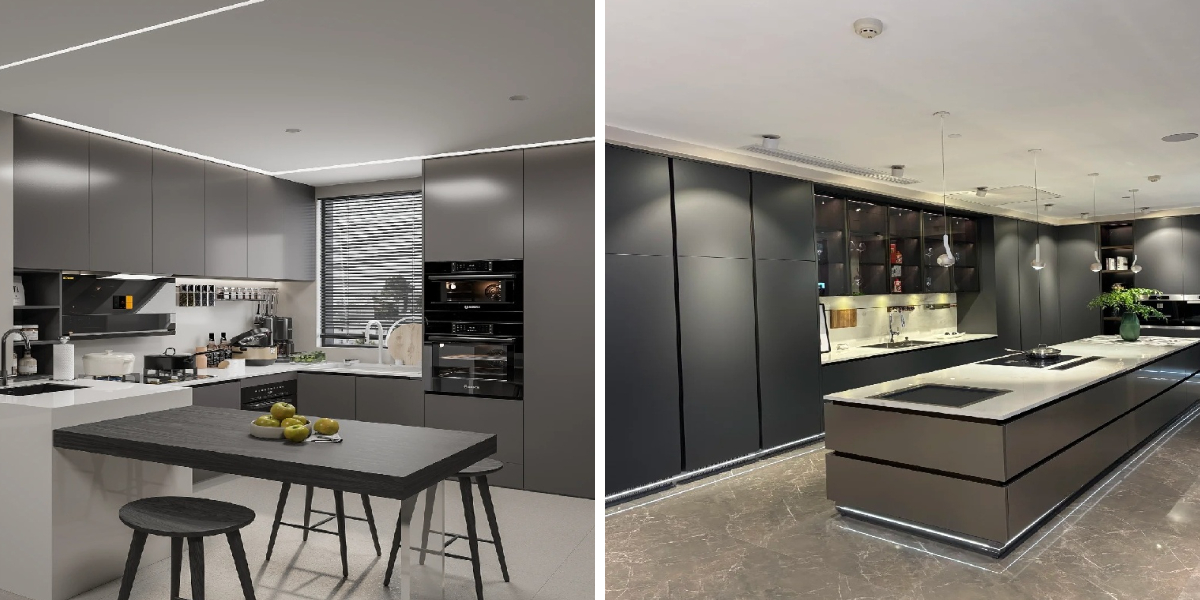 Gabinetes grises personalizados Gabinetes grises personalizados